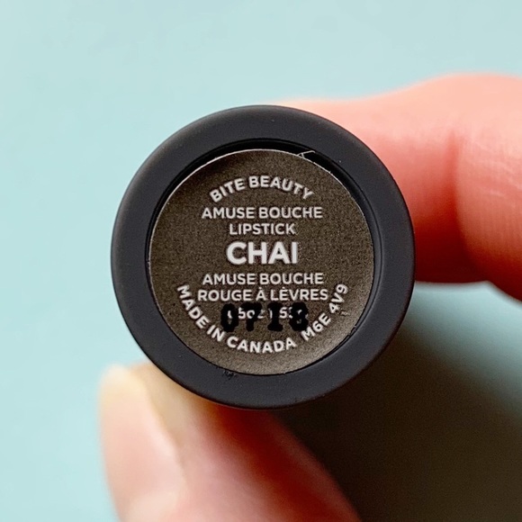 5/$25!🌟 BITE BEAUTY Amuse Bouche Lipstick in Chai - Picture 2 of 7